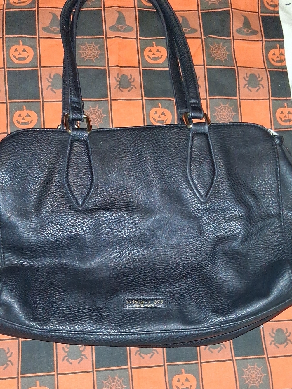 Black Leather Tote Bag - Classic Everyday Carry